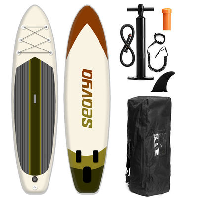 Soft Top Inflatable Sup Board Stand Up Paddle Board For 1-2 People