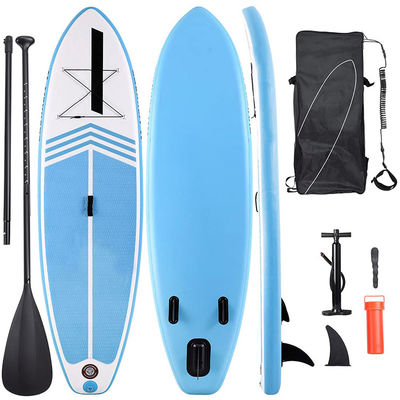 17LBS Inflatable Sup Surf Boards Three Finned Surfboard For Beginner