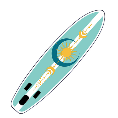 Fashionable Design Inflatable Sup Paddle Board Stand Up Surfing Board Paddleboard